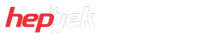 HepYek main logo in red and white