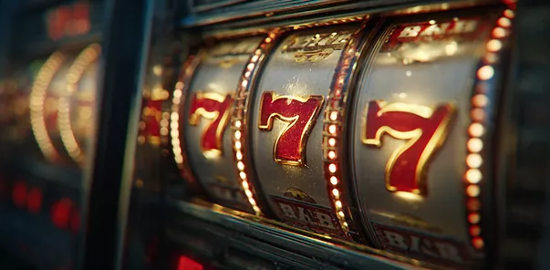 HepYek slot machine reels close-up